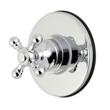 Kingston Brass KS3031BX 3-Way Diverter Valve with Trim Kit, Polished Chrome