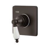 Kingston Brass KS3045PL 3-Way Diverter Valve with Trim Kit, Oil Rubbed Bronze