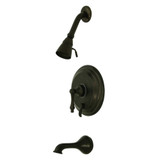 Kingston Brass KB36350AL Restoration Tub & Shower Faucet, Oil Rubbed Bronze