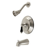 Kingston Brass KB3638PKL Duchess Tub and Shower Faucet, Brushed Nickel