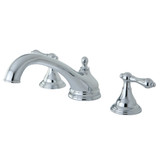 Kingston Brass KS5531AL Vintage Roman Tub Faucet, Polished Chrome