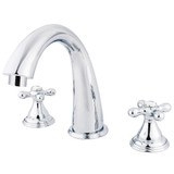 Kingston Brass KS5361AX Vintage Roman Tub Faucet, Polished Chrome