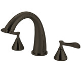 Kingston Brass KS2365CFL Century Roman Tub Faucet, Oil Rubbed Bronze