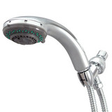 Kingston Brass KX2528B 5 Function Hand Shower With Stainless Steel Hose - Brushed Nickel