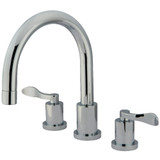 Kingston Brass KS8321DFL NuWave French Roman Tub Faucet, Polished Chrome