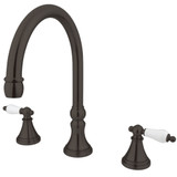 Kingston Brass KS2345PL Roman Tub Faucet, Oil Rubbed Bronze