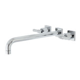 Kingston Brass KS6041ML Milano Wall Mount Tub Faucet, Polished Chrome