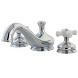 Kingston Brass KS3331PX Heritage Roman Tub Faucet, Polished Chrome