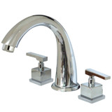 Kingston Brass KS2361QLL Executive Roman Tub Faucet, Polished Chrome