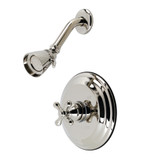 Kingston Brass  KB3636AXSO Restoration Pressure Balanced Shower Faucet, Polished Nickel