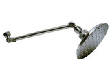 Kingston Brass K135K8 5-1/2" Shower Head & 10" Arm Kit - Brushed Nickel