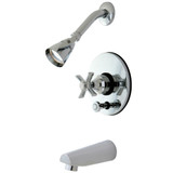 Kingston Brass KB86910ZX Tub/Shower Faucet, Polished Chrome