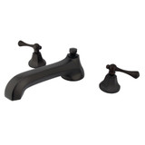 Kingston Brass KS4305BL Vintage Roman Tub Faucet, Oil Rubbed Bronze