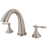 Kingston Brass KS5368NL Royale Roman Tub Faucet, Brushed Nickel