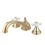 Kingston Brass KS5532PX Vintage Roman Tub Faucet, Polished Brass