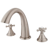 Kingston Brass KS5368BX Vintage Roman Tub Faucet, Brushed Nickel