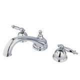 Kingston Brass KS3351TL Vintage Roman Tub Faucet, Polished Chrome