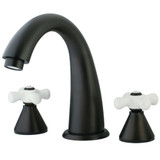 Kingston Brass KS2365PX Naples Roman Tub Faucet, Oil Rubbed Bronze