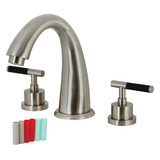 Kingston Brass KS2368CKL Kaiser Two-Handle Roman Tub Faucet, Brushed Nickel