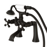 Kingston Brass KS268ORB Kingston Clawfoot Tub Faucet with Hand Shower, Oil Rubbed Bronze