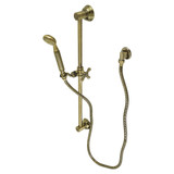 Kingston Brass KAK3423W3 Made To Match Hand Shower Combo with Slide Bar, Antique Brass