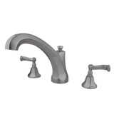 Kingston Brass KS4328FL Roman Tub Faucet, Brushed Nickel