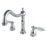 Kingston Brass KS1341WLL Wilshire Roman Tub Faucet, Polished Chrome