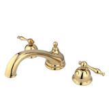 Kingston Brass KS3352NL Vintage Roman Tub Faucet, Polished Brass