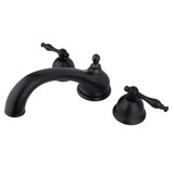 Kingston Brass KS3355NL Vintage Roman Tub Faucet, Oil Rubbed Bronze