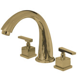 Kingston Brass KS2362QLL Executive Roman Tub Faucet, Polished Brass