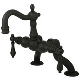 Kingston Brass CC2001T5 Vintage Clawfoot Tub Faucet, Oil Rubbed Bronze