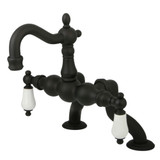 Kingston Brass CC2005T5 Vintage Clawfoot Tub Faucet, Oil Rubbed Bronze