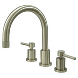 Kingston Brass KS8328DL Concord Roman Tub Faucet, Brushed Nickel