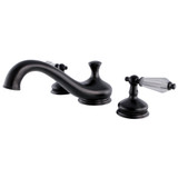 Kingston Brass KS3335WLL Wilshire Roman Tub Faucet, Oil Rubbed Bronze