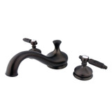 Kingston Brass KS3335GL Georgian Roman Tub Faucet, Oil Rubbed Bronze