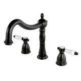 Kingston Brass KS1345BPL Bel-Air Roman Tub Faucet, Oil Rubbed Bronze