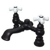 Kingston Brass CC1136T5 Vintage 7-Inch Deck Mount Tub Faucet, Oil Rubbed Bronze