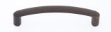 JVJ Old World Bronze 128 mm (5.04") Thick Bowed Door Pull - 76112