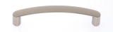 JVJ Polished Nickel 128 mm (5.04") Thick Bowed Door Pull - 76116