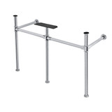 Kingston Brass Fauceture VPBT14881 Imperial Stainless Steel Console Sink Legs, Polished Chrome