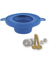 Fluidmaster BETTER THAN WAX™ WAX- Free Gasket with Bolts and Spacer - 7530P24