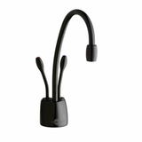 Insinkerator Indulge Contemporary Instant Hot and Cold Water Dispenser Faucet (F-HC-1100-BLK), Gloss Black - 44252G Insinkerator Indulge Contemporary Instant Hot and Cold Water Dispenser Faucet (F-HC-1100-BLK), Gloss Black - 44252G