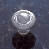 JVJ Satin Nickel Rope Door Knob - 70046