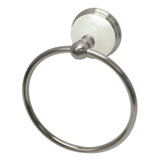 Kingston Brass BA1114SN Victorian Towel Ring, Brushed Nickel