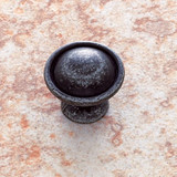 JVJ Iron Finish Door Knob 1 1/4" - 69722