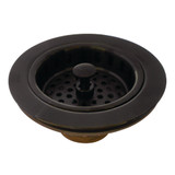 Kingston Brass KBS1005 Kitchen Sink Basket Strainer, Oil Rubbed Bronze