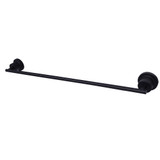 Kingston Brass BAH8211MB Concord 24-Inch Single Towel Bar, Matte Black