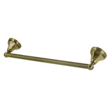 Kingston Brass BA4812AB Metropolitan 18" Towel Bar, Antique Brass