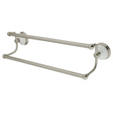 Kingston Brass BA11318SN Vintage 18 Inch Dual Towel Bar, Brushed Nickel