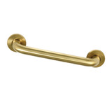 Kingston Brass DR514127 Meridian 12" Grab Bar, 1-1/4" Diameter, Brushed Brass